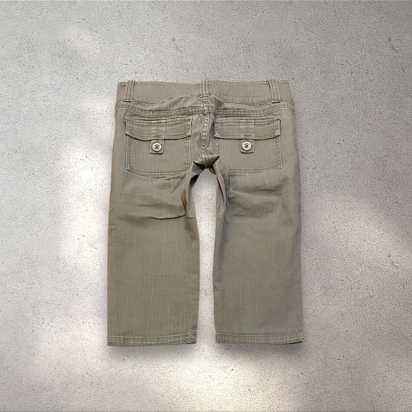 Y2k Bebop Low Rise Fitted Cropped Shorts - Picture 1 of 7